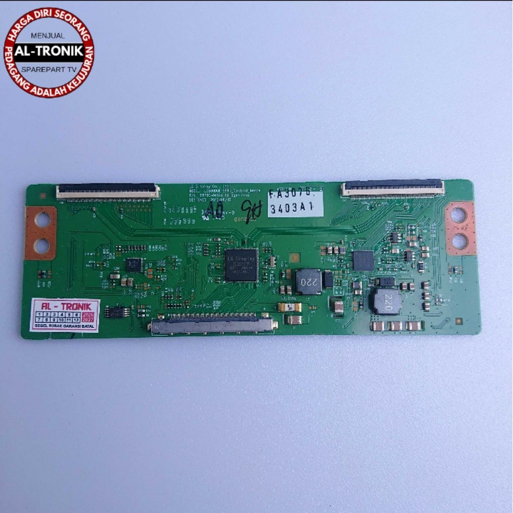 TICON BOARD TV LED LG 42 นิ้วรุ่น 42LN5710 โมดูล TIKON TCON LG 42LN5710