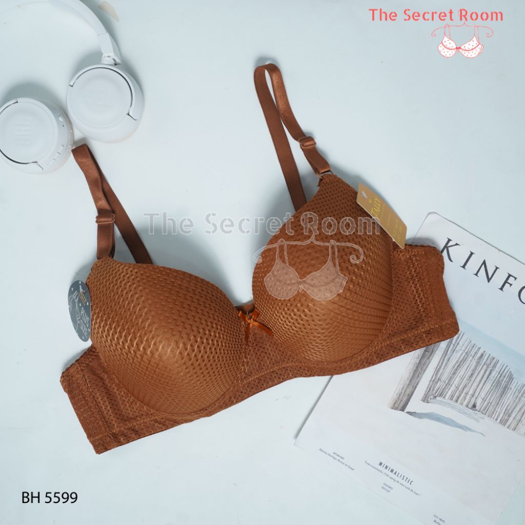 TALLY BRA BH JUMBO 5599 I CUP DI THIN FOAM I WIRED I SIZE 42 - 46 I BRA PLUS SIZE I HOOK 3
