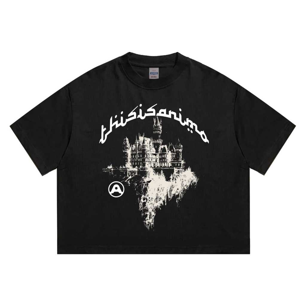 KATUN Boxy T-shirt - Boxy Cotton T-shirt - Castle Rock - Animosupply