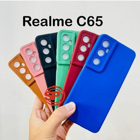 เคส HP Realme C65 เคส Softcase MACAROON เคสป้องกันกล้อง เคสโทรศัพท์ Oppo Realme C65