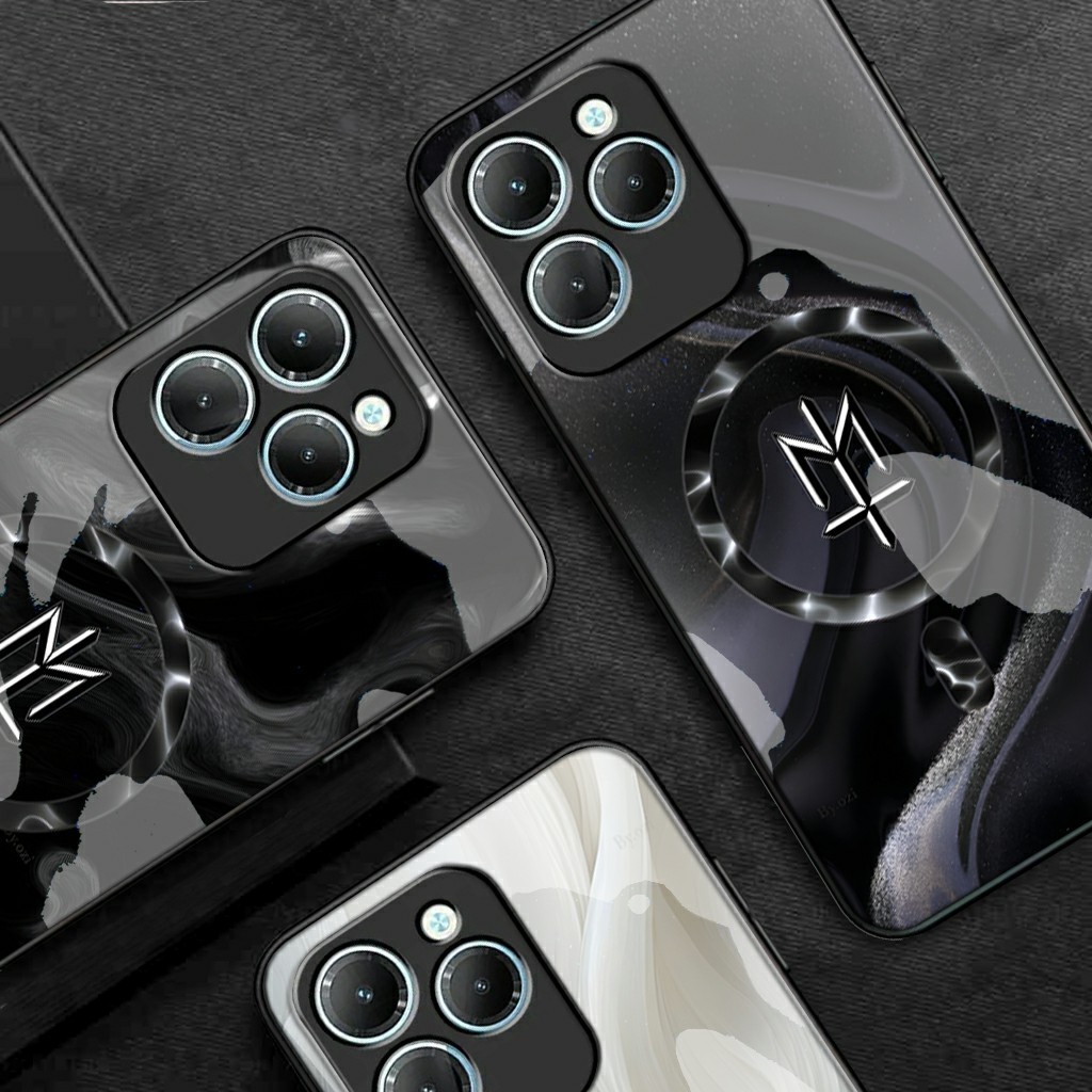 ล่าสุด Infinix Hot 40 Infinix Hot 40 Pro Infinix Hot 40i Glass Softcase 2024 [FC71] เคส Infinix Hot 