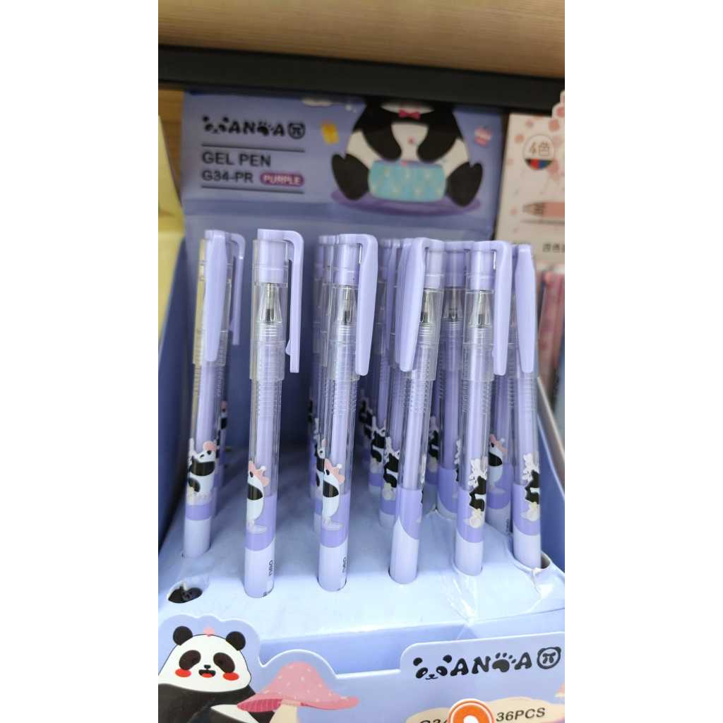 DELI GEL PEN INK GOURD BLUE INK PEN