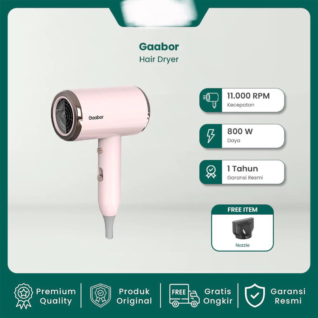 . GAABOR ไดร์เป่าผม GHD-N 1000D HAIRDRYER GAABOR ไดร์เป่าผม