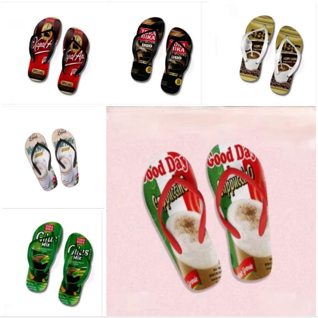 COFFEE MOTIF รองเท้าแตะผู้หญิง FLIP-FLIP