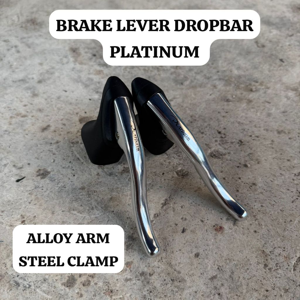 FIXIE มือจับคันเบรคแบบ Dropbar PLATINUM ALLOY ARM จักรยาน