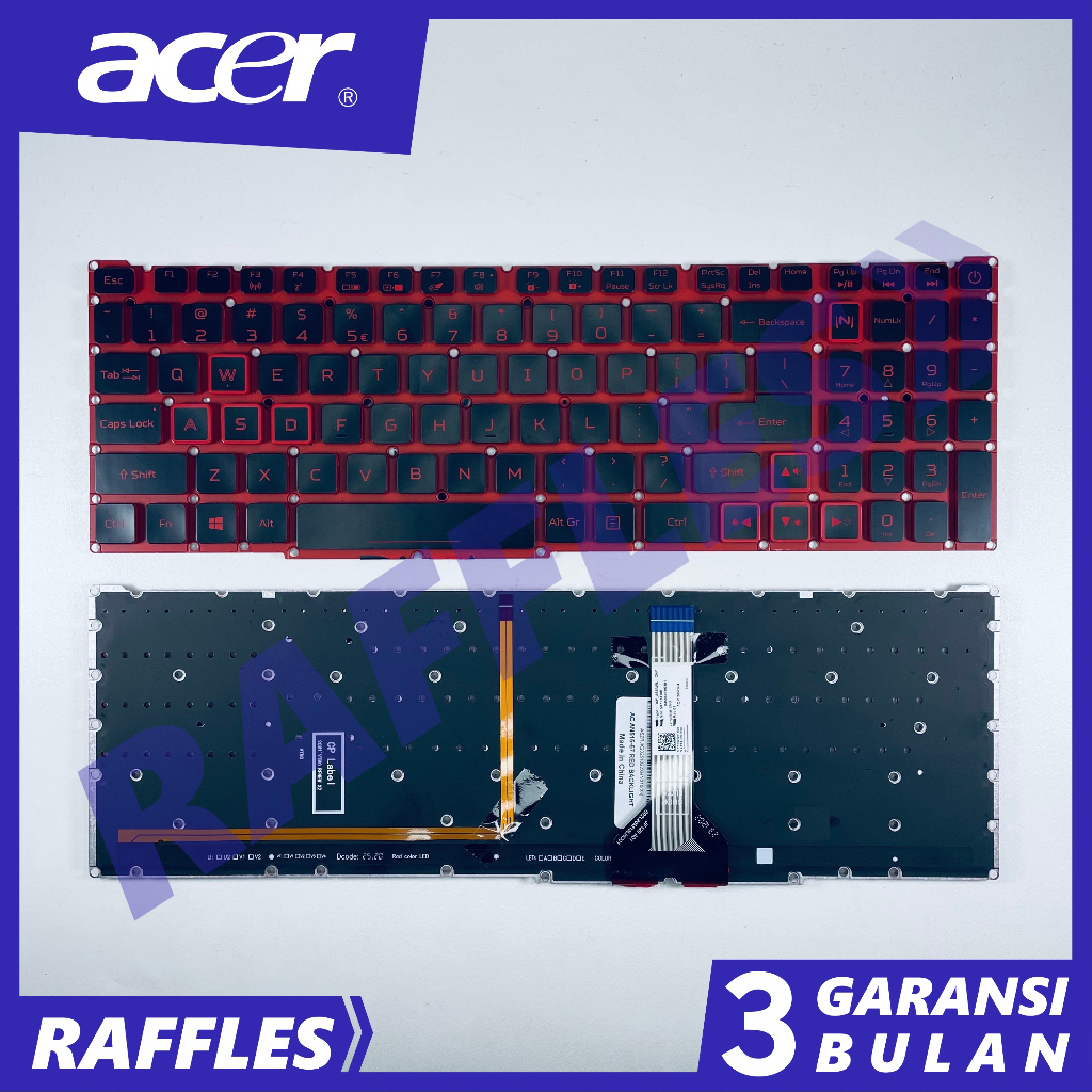 คีย์บอร์ด Acer Nitro 5 AN515-56 AN515-57 AN515-58