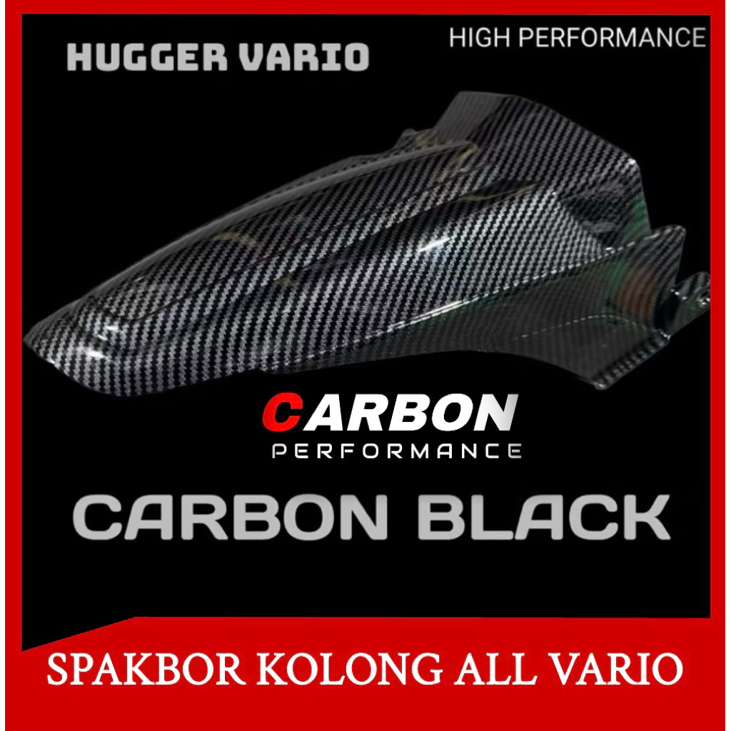 UNDERFRONT FENDER VARIO 125 150 คาร์บอนภายใต้บังโคลน VARIO คาร์บอนทั้งหมด vario 125 150 บังโคลนช่วงล่าง vario