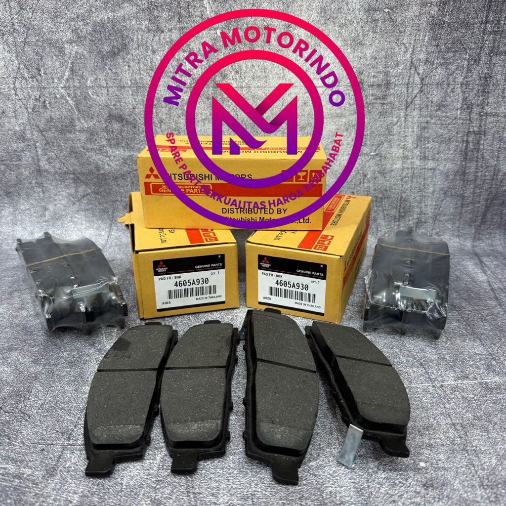 ผ้าเบรค/ผ้าเบรคหน้า Mitsubishi All New Triton KL3-KL3T 1 ชุด LH/RH 4605A930