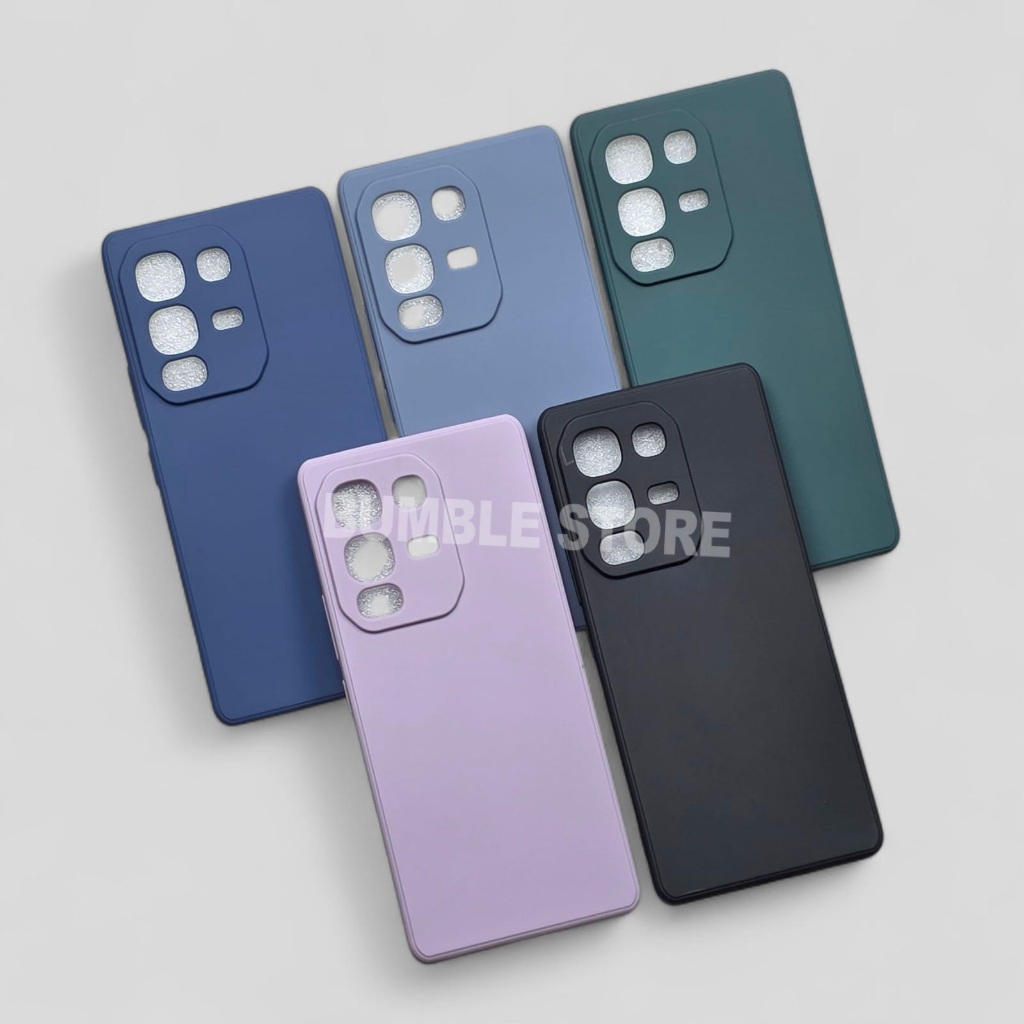 BUMBLE - Softcase Macaron Square Color Case Infinix Note 50S Infinix Note 50X Infinix Note 50 4G Inf