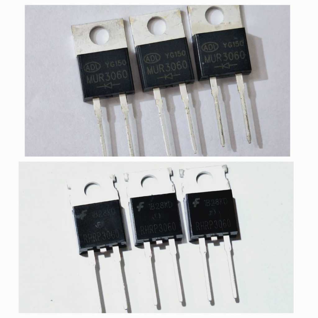 ไดโอด 2pin 30A 600V MUR 3060 RHRP3060 TO-220