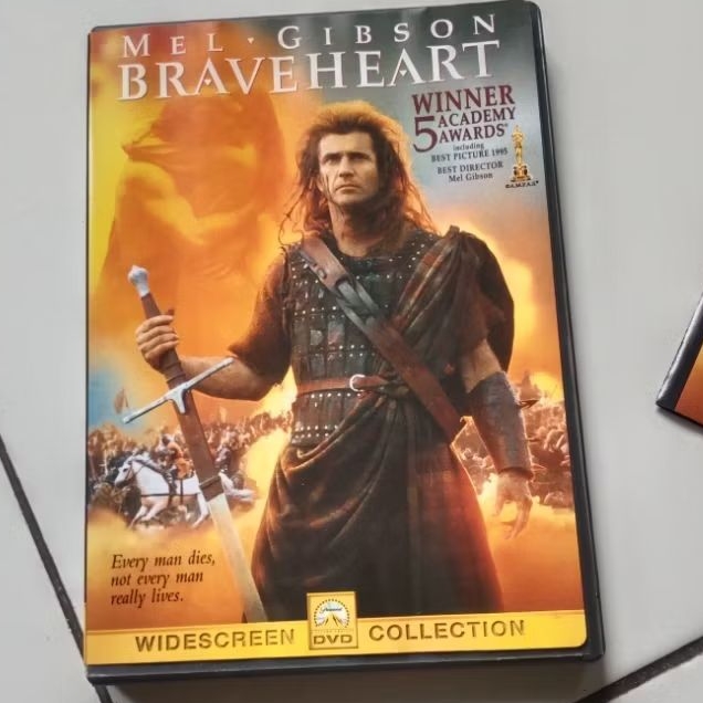 ดีวีดีต้นฉบับนําเข้า Brave Heart feat Mel Gibson