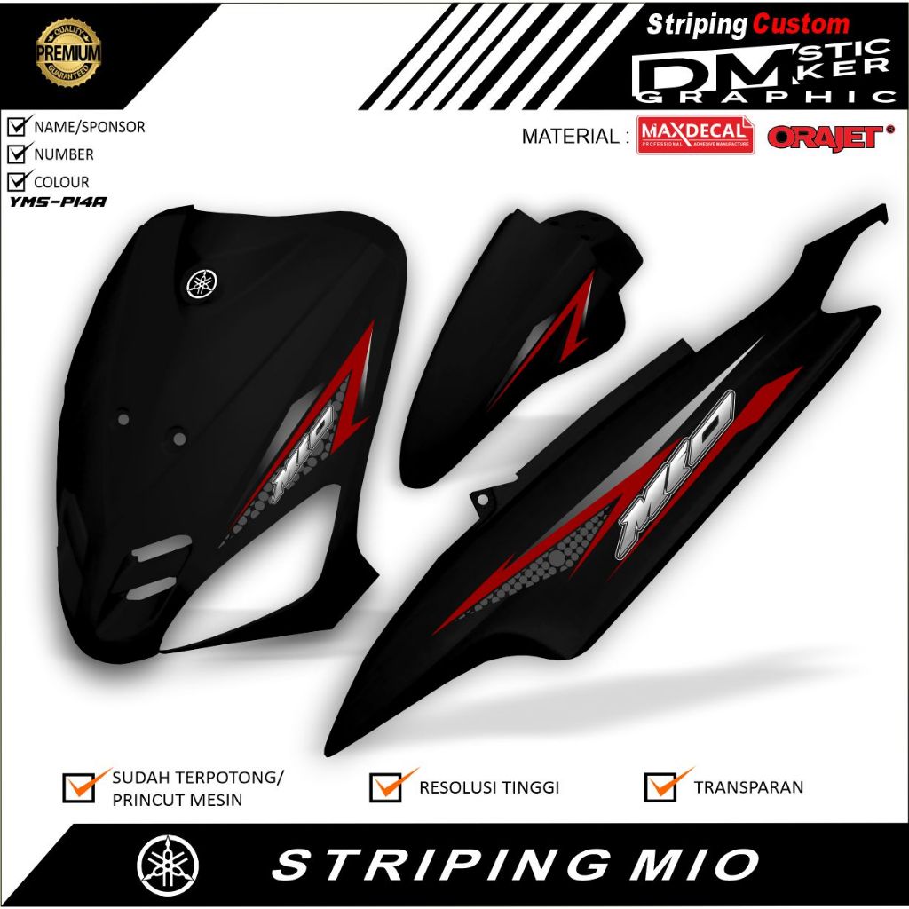 MIO STRIPING UV VARIATION TRANSPARENT CODE YMS-P15