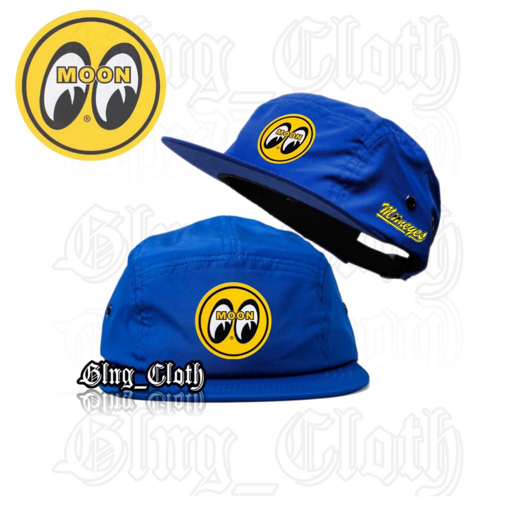 Mooneyes / หมวก Snapback 5 แผง / หมวก Snapback ห้าแผง / หมวกห้าแผง