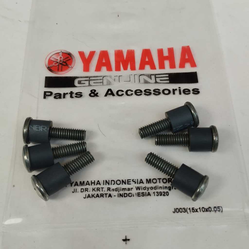 น็อตฝาครอบ cvt 6 ชิ้น สําหรับ nmax/aerox/lexi