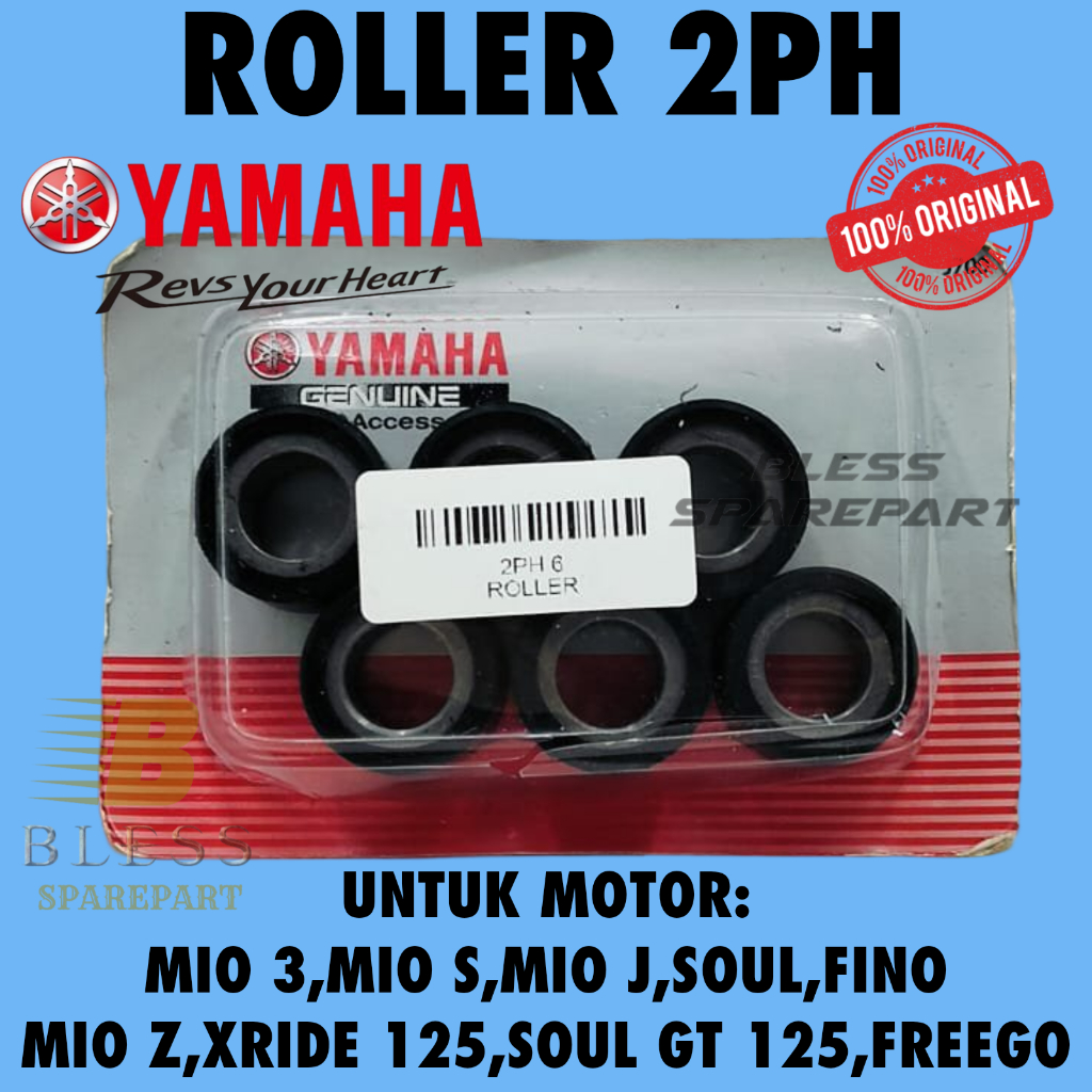 ROLLER CODE-2PH ORIGINAL YAMAHA YPG ROLLER MOTOR MIO M3 SZ/SOUL GT 125/FINO 125/XEO PRECISION..