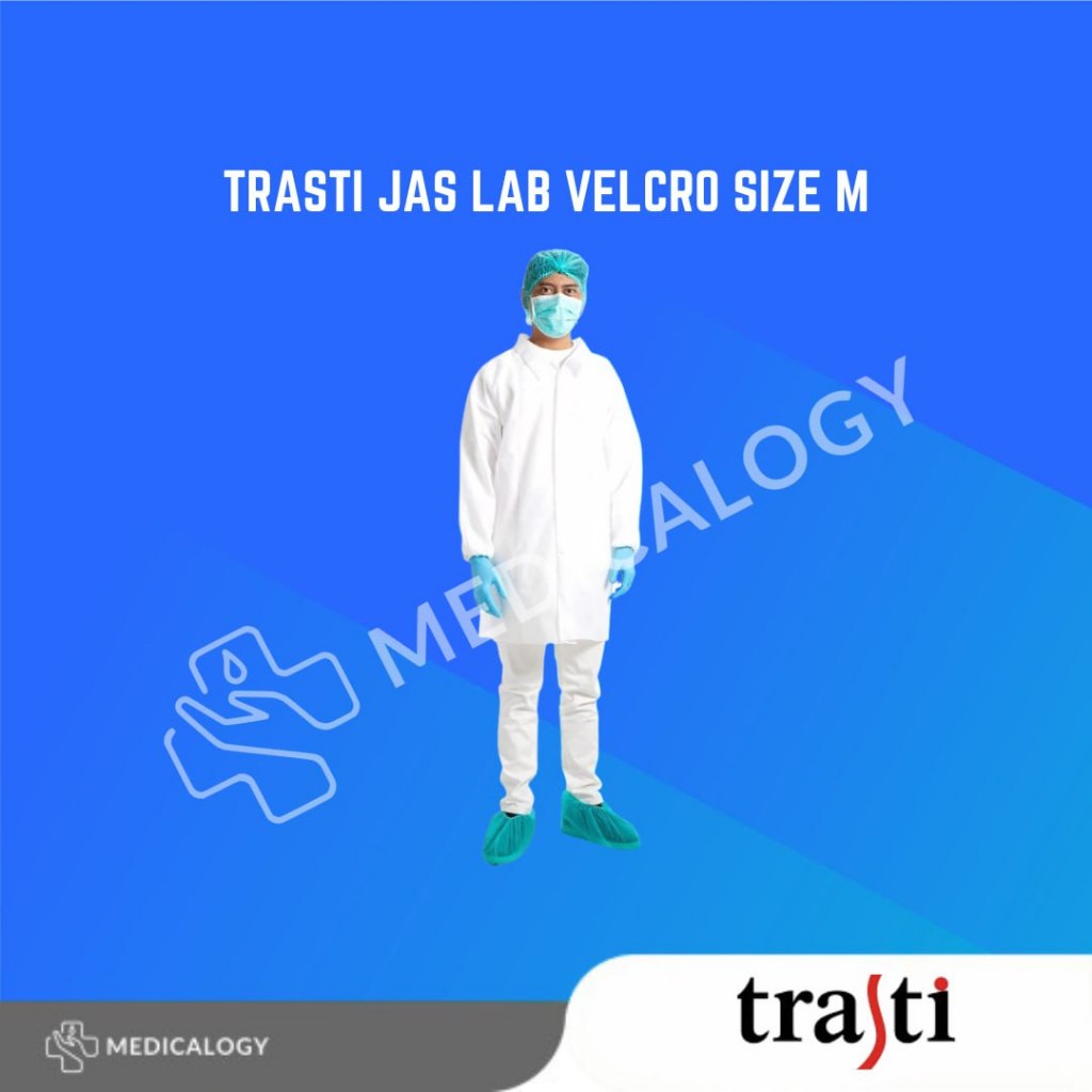 Trasti Velcro Lab Coat ไซส์ M