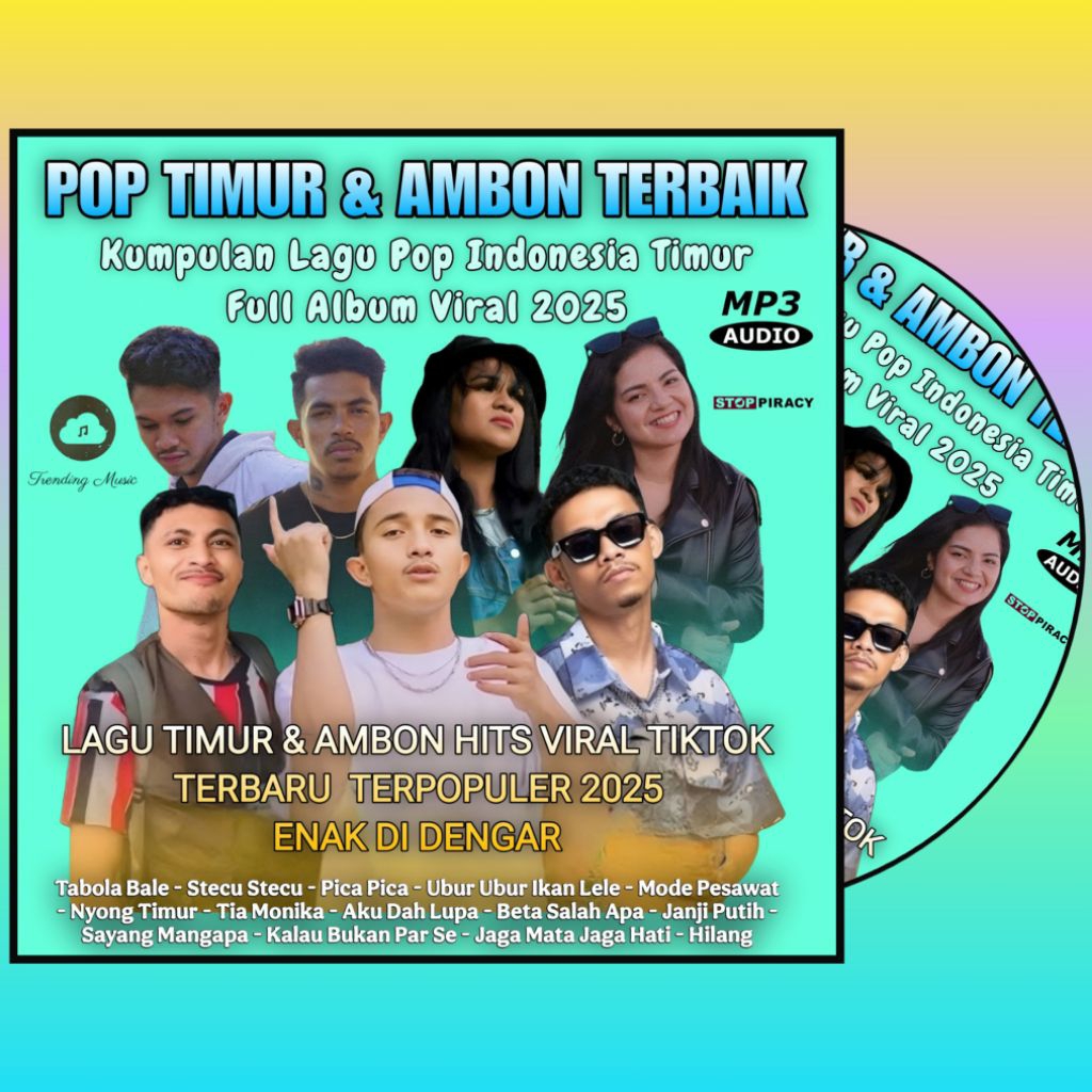 MP3 CD CASSETTE EAST POP SAGUS - สมบูรณ์ AMBON SONGS - MP3 CASSET EAST INDONESIAN POP CHIN