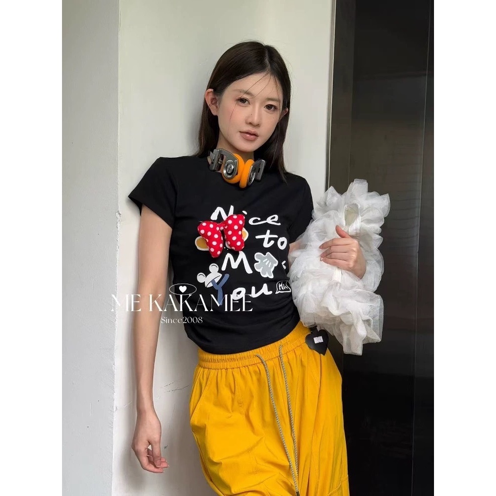 เสื้อยืด BRAND MT ITS ME BASIC 821-168 BKK