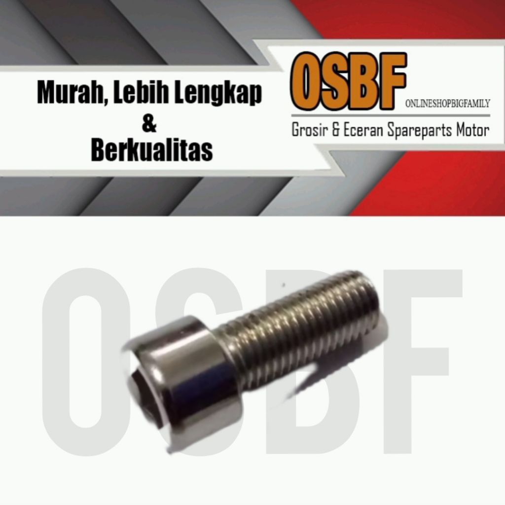 MINIMAL KK BOLT L M10X25 (DRAT 14, LENGTH 2.5 C (INFO: เมื่อตรวจสอบซื้อรวมขั้นต่ํา 15,000, - ให้คุณจ