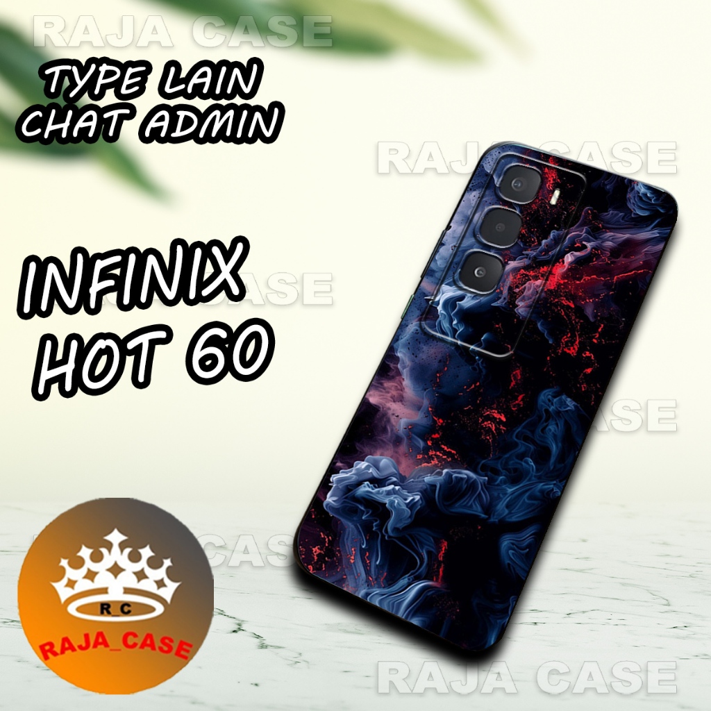 เคส HP [RC25] INFINIX HOT 60 - INFINIX HOT 60 Casing [MOZAIK Motif] - วัสดุยาง - โทรศัพท์มือถือทุกปร