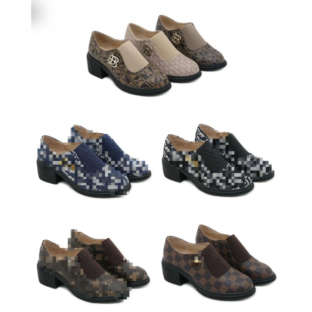 BONI 223-5 /223_2/ 223_2a รองเท้าผู้หญิงแบบสวมใน Monogram