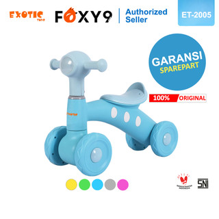 EXOTIC - ET-2005 Balance Bike Ride On Anak Roda Empat Mainan Dorong Roda 4