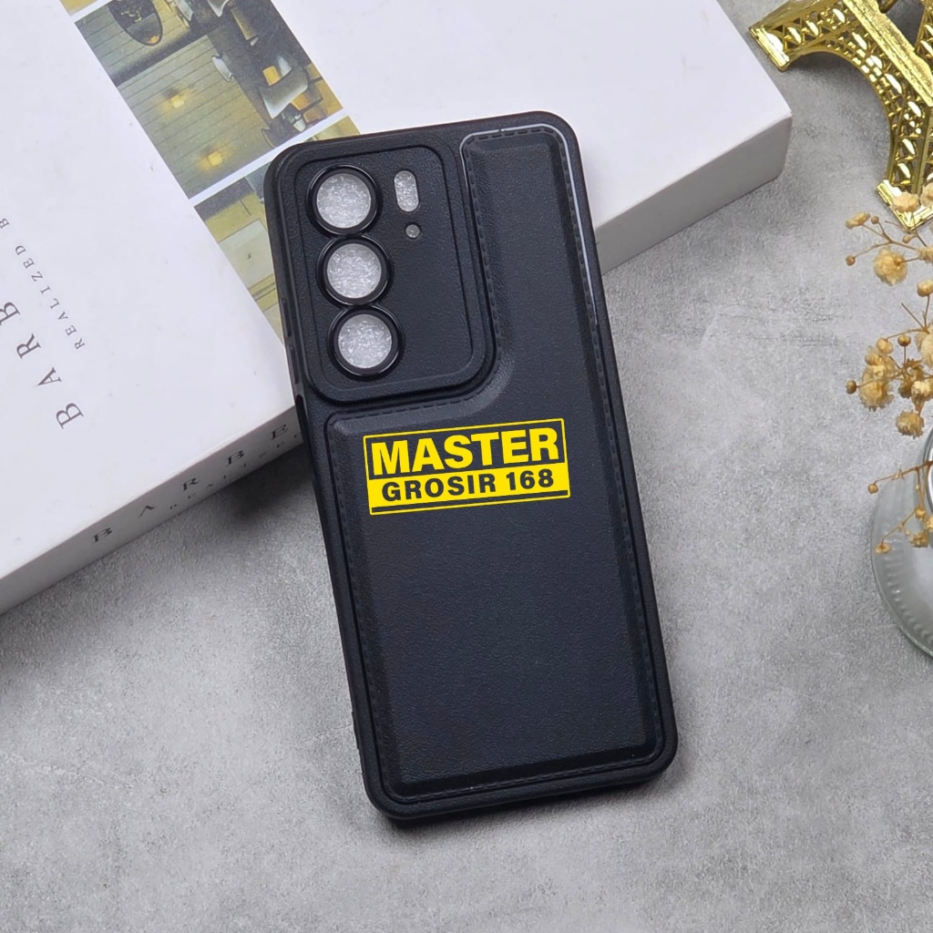 REALME C71 REALME P3 REALME NEO 7X CASE LEATHER PRO BLACK REALME C71 REALME P3 REALME NEO 7X