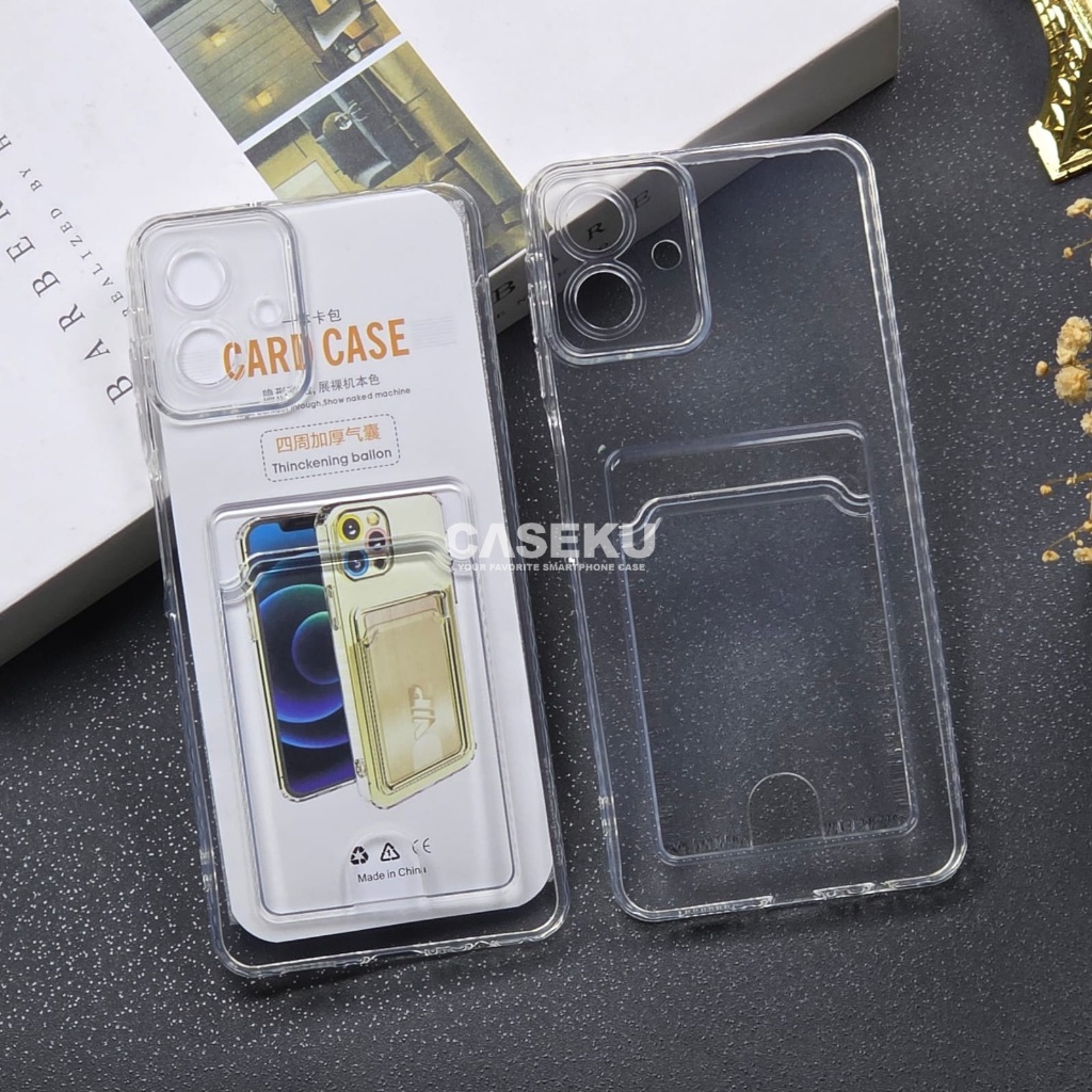 Samsung A07 Samsung A17 Card Case Clear / Clear Card Slot Case Samsung A07 Samsung A17