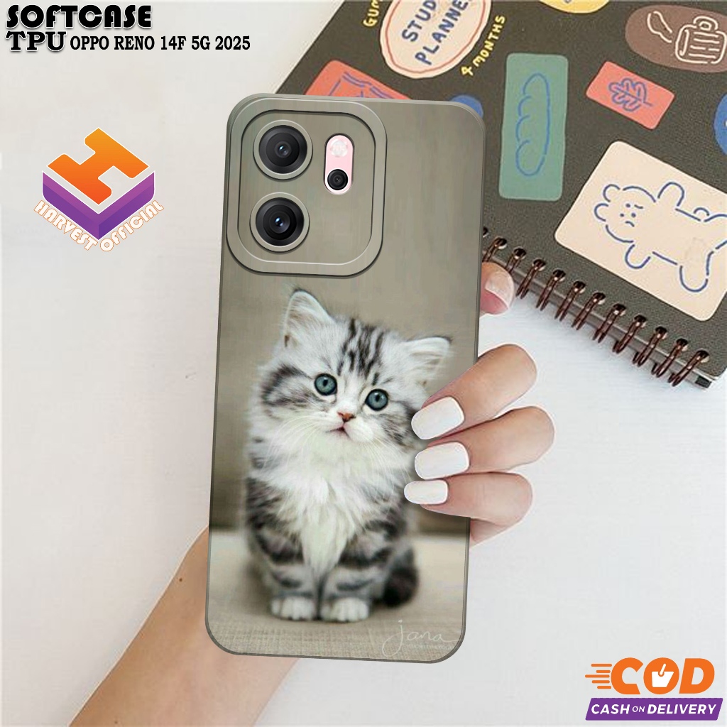เคส Oppo Reno 14F 5G 2025 ล่าสุด - เคส Oppo Reno 14F 5G Softcase - เคส Pro Camera Softcase - Oppo Re