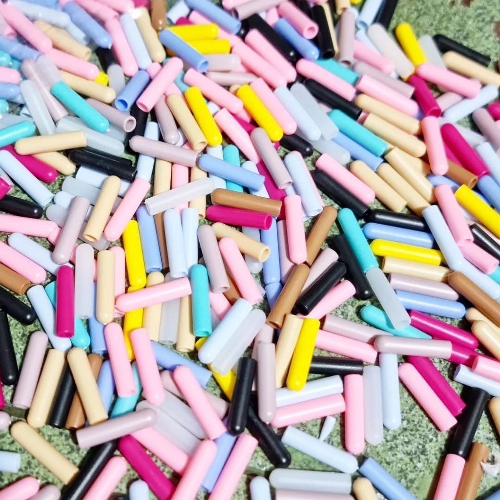 ฝาครอบสายรัด 50 ชิ้น ฝาครอบสายรัด PARACORD