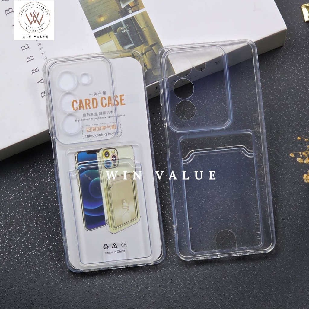 OPPO A5 4G OPPO A5 5G OPPO A5X Clear CARD CASE สล็อตการ์ดกรณี OPPO A5 4G OPPO A5 5G OPPO A5X