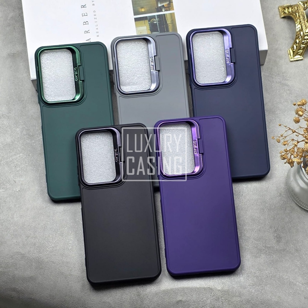เคสกล้องวงแหวนยืน Softcase พรีเมี่ยม Realme P3 Lite Realme C71 Realme P3
