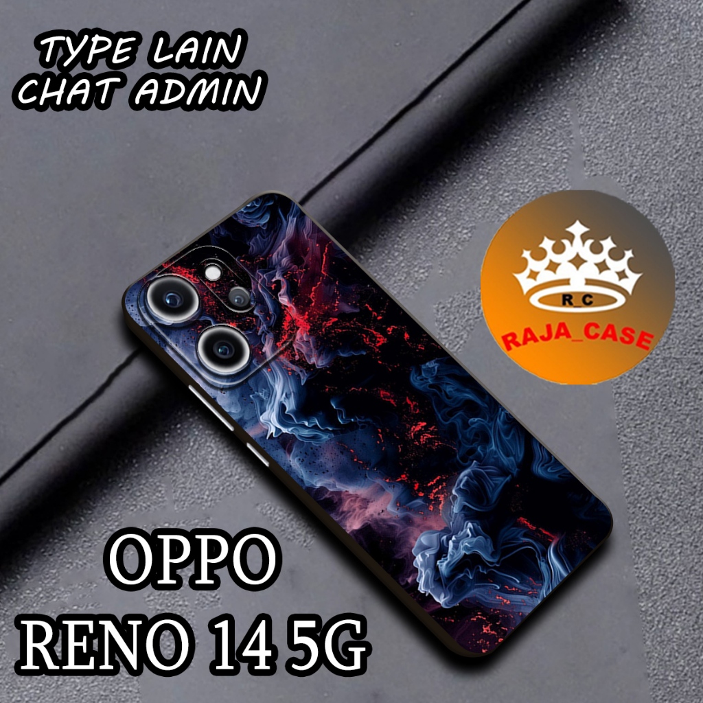 HP [RC25] OPPO RENO 14 5G Case - OPPO RENO 14 5G Casing [MOZAIK Motif] - วัสดุยาง - โทรศัพท์มือถือทุ