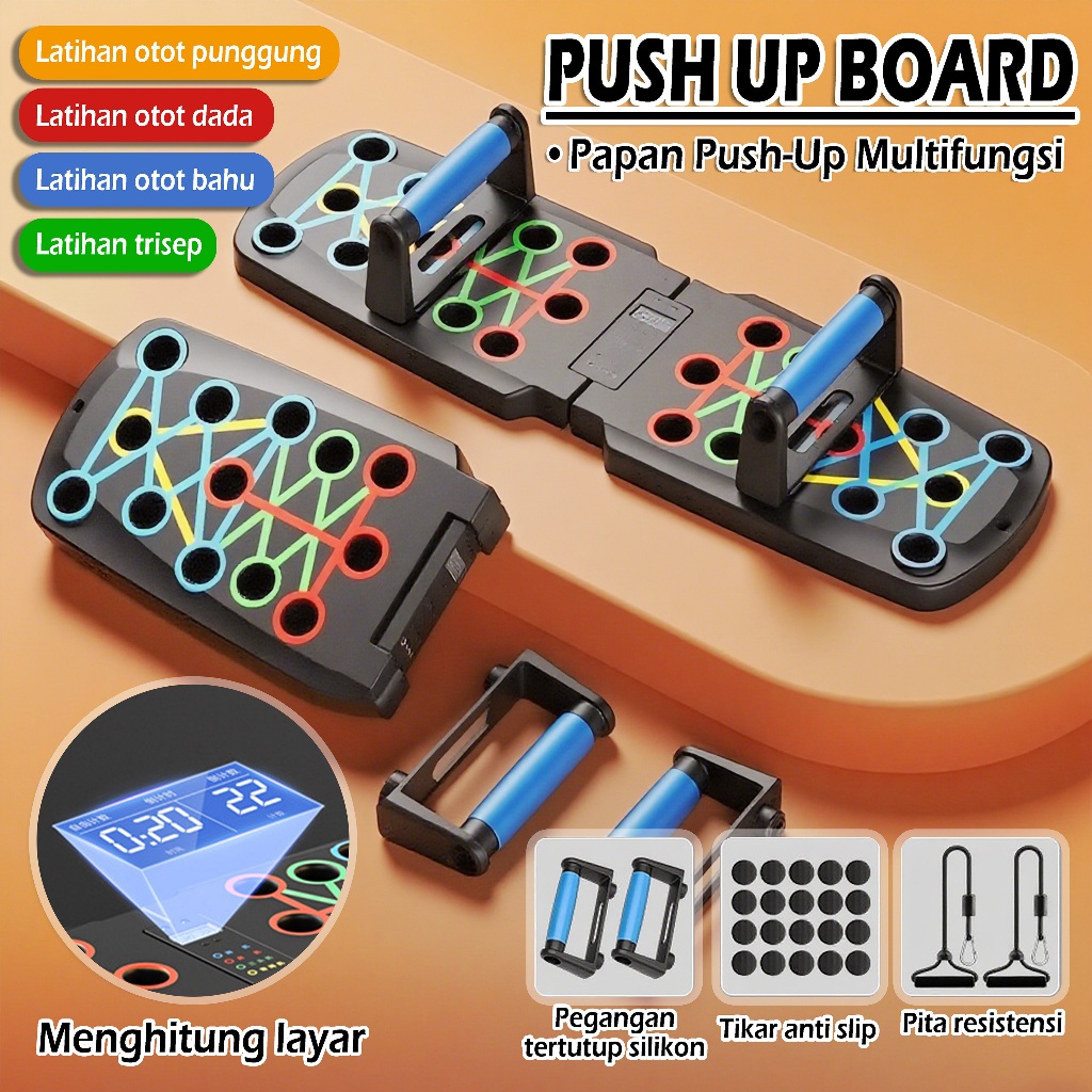 Push Up Stand Bar Push Up Bar ฟิตเนสกีฬากดจับ Push Up XQZ-077