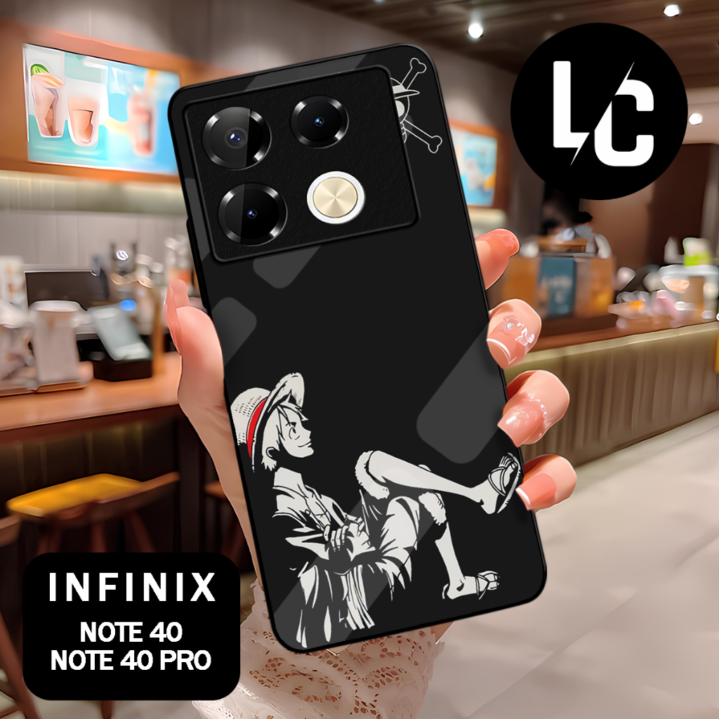 ( CA 7) Glossy Softcase สําหรับ infinix note 40 l note 40 pro l note 40 pro + plus l HOT 40 l HOT 40