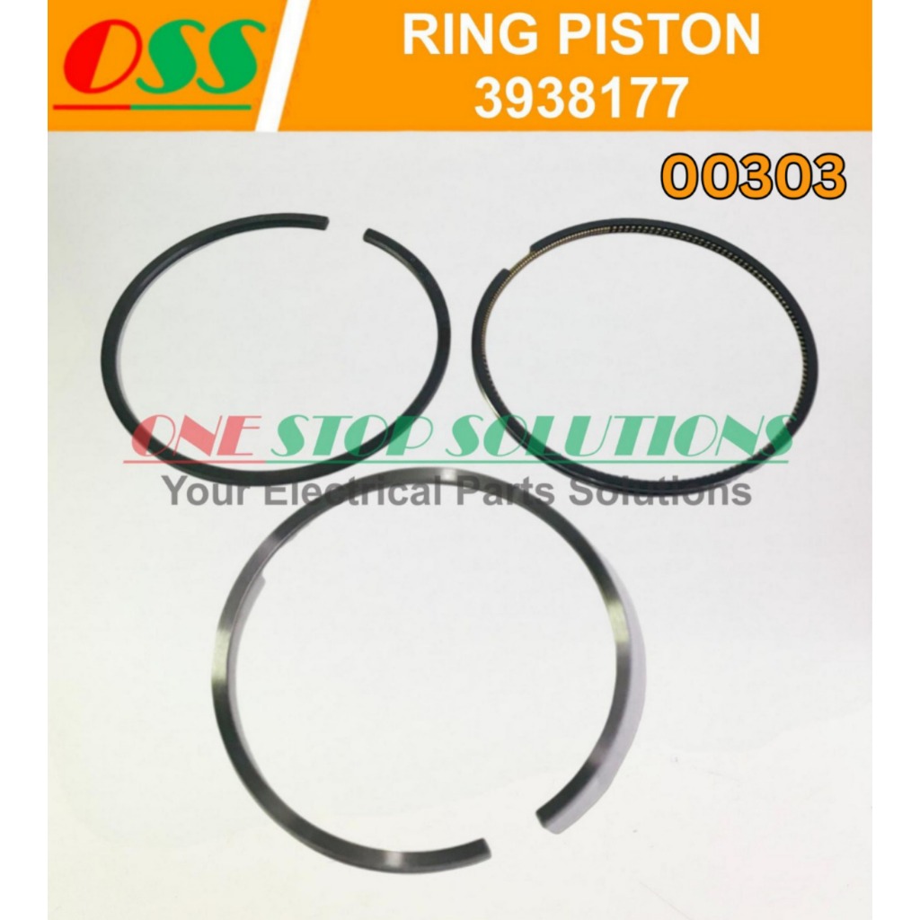แหวน PISTON CUMMINS 4BTA 3.9 G-2 PN 3938177