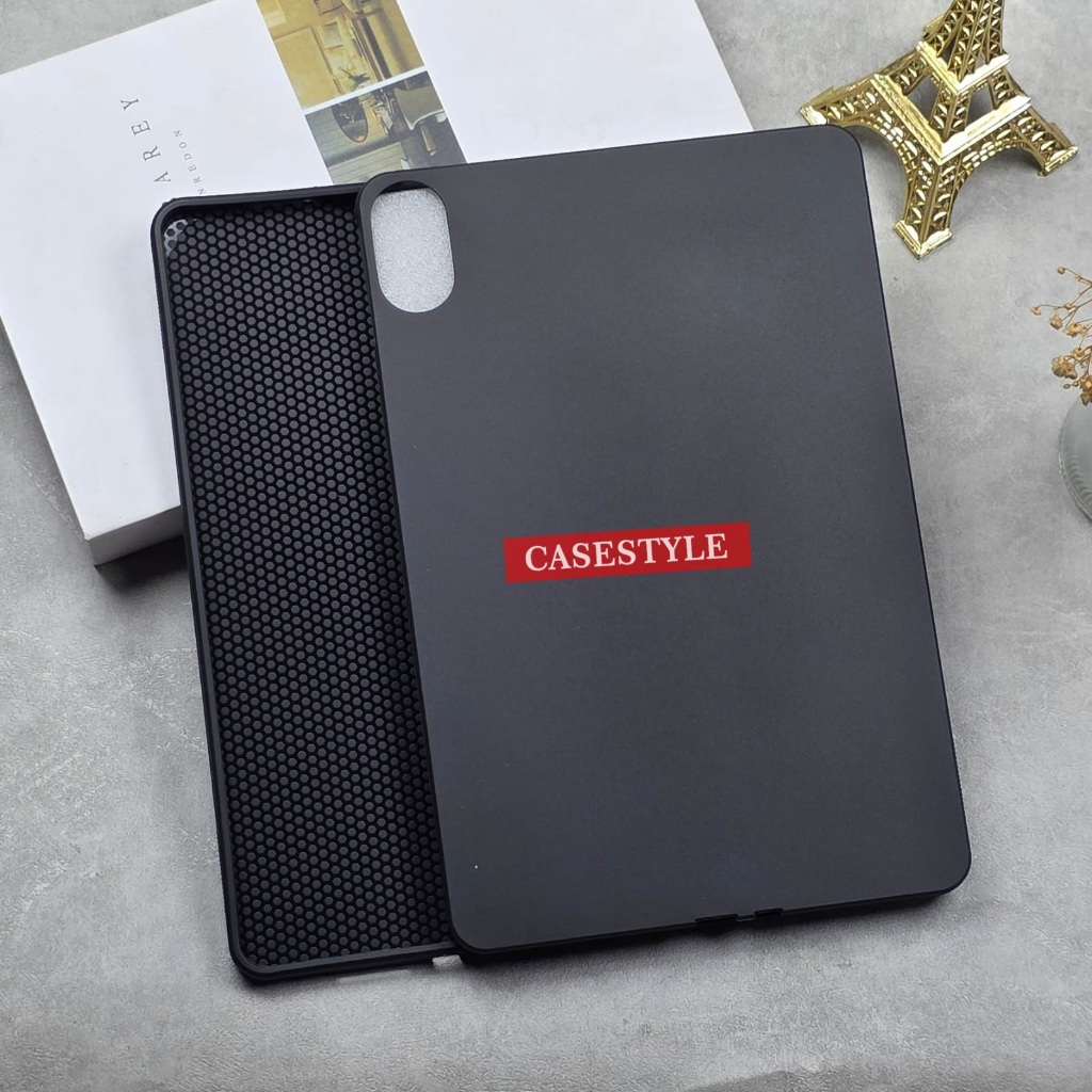 Infinix X Pad 20 Silicone Soft Case Ultrathin Black Matte Premium Silicone TPU Jelly Tablet - Casest