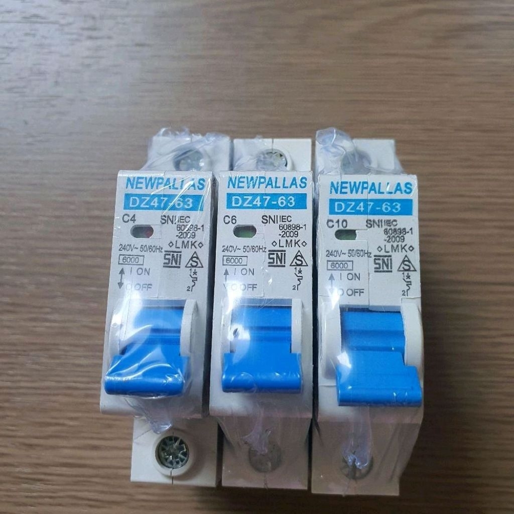 ใหม่ Palas DZ47-63 Mini Circuit Breaker