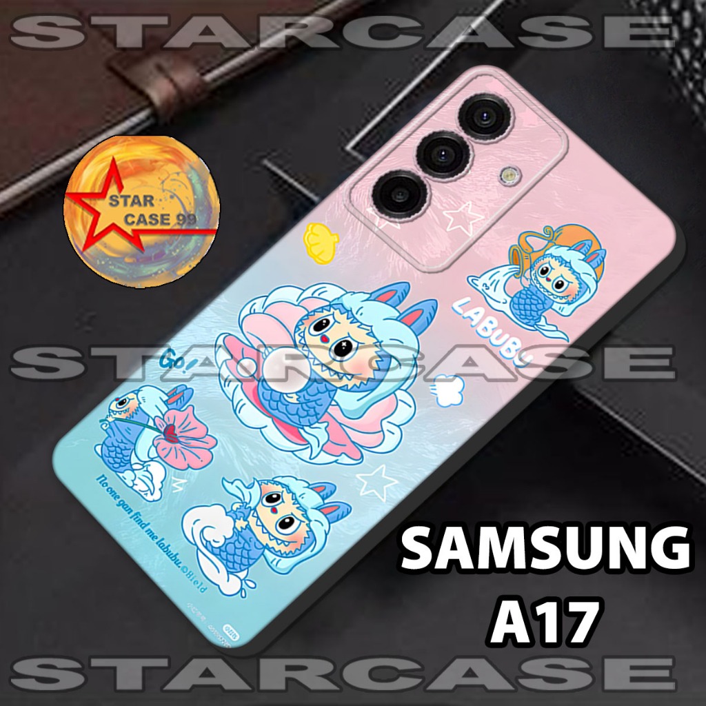 HP Samsung A17/S47 ยาง Softcase/girl Motif/เคส Samsung A17/เคสโทรศัพท์มือถือ Samsung A17