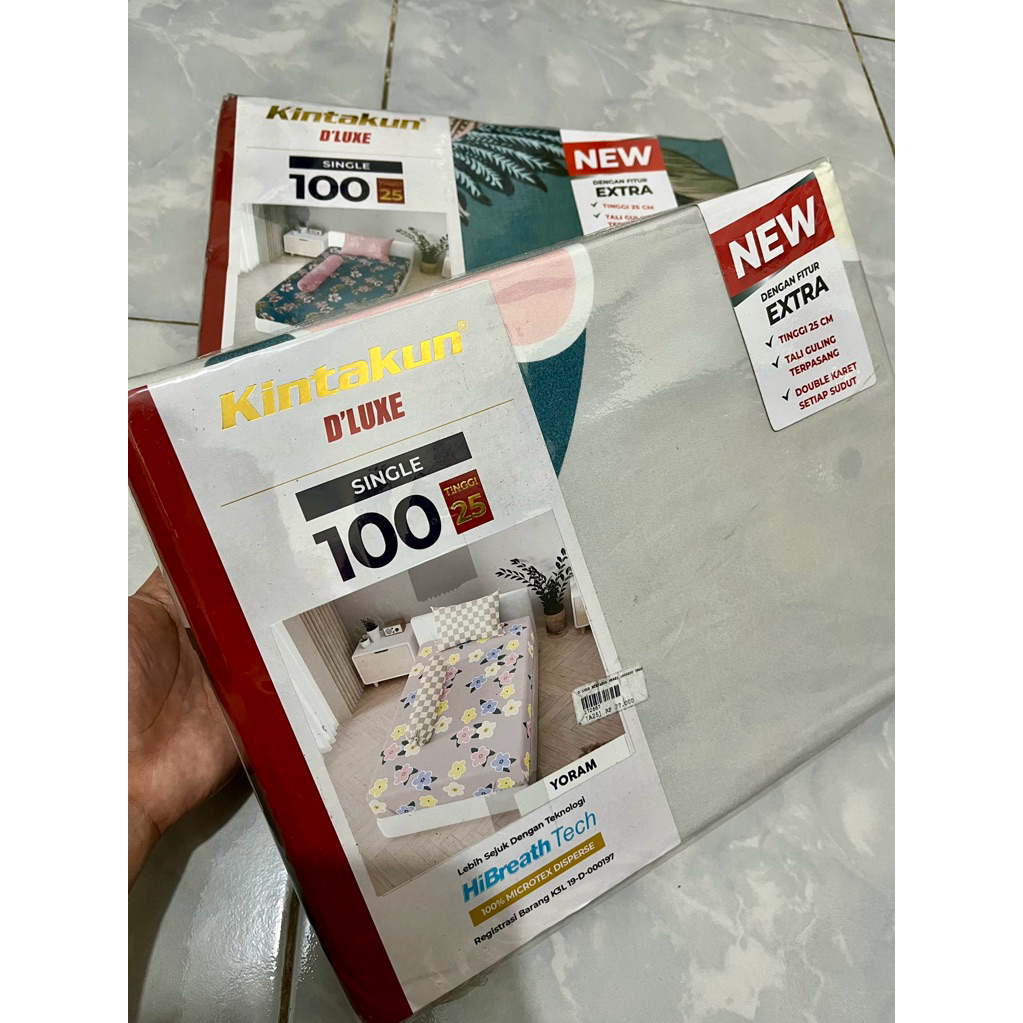 ใหม่ KINDAKUN SINGLE BEDSHEET 100x200x25ซม.