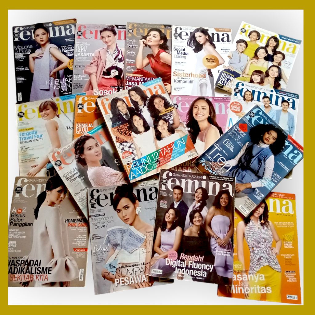 นิตยสารสไตล์ Femina 2016 - 2017