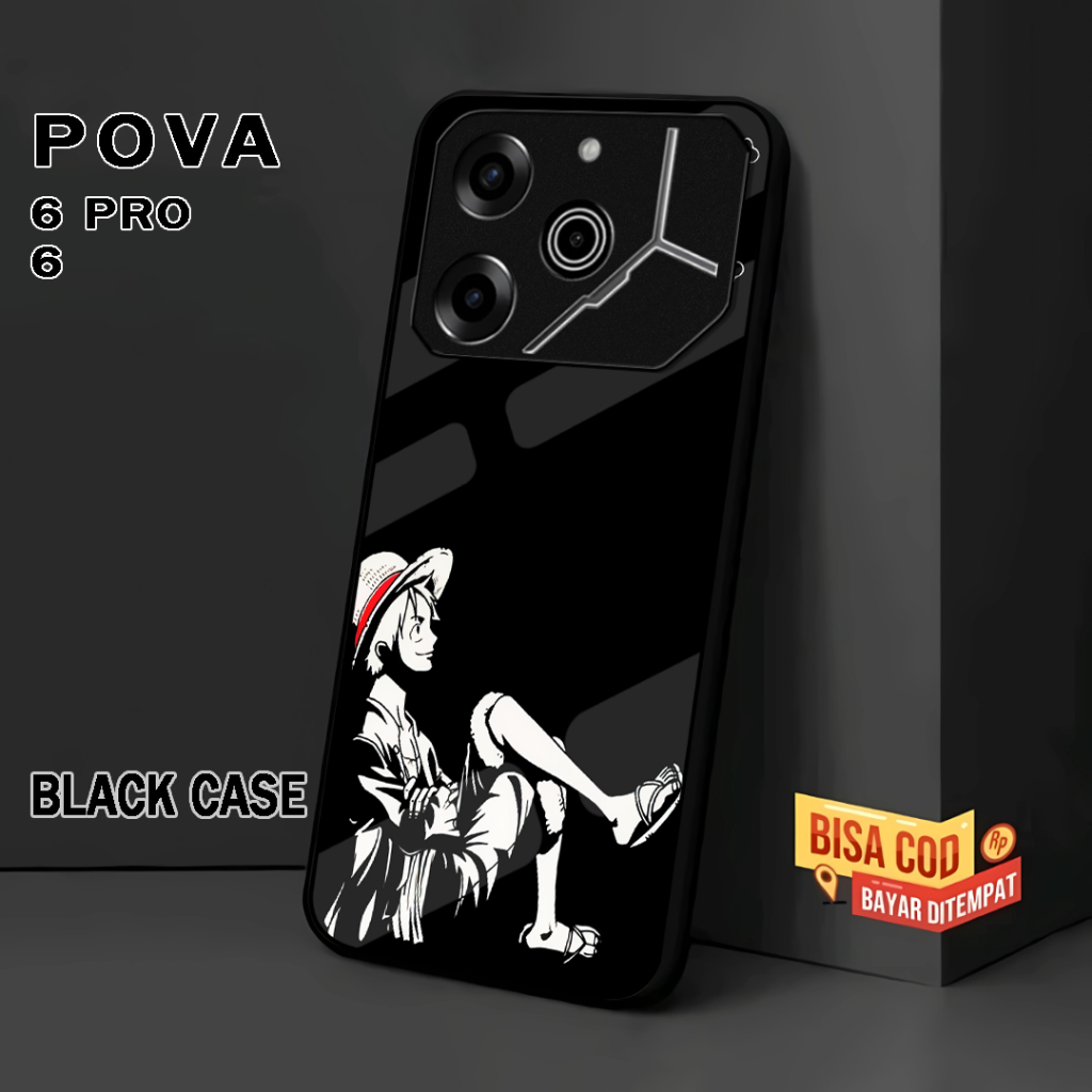 ( RC 25 ) Kesing Case Sofcase Glossy สําหรับ Tecno Pova 6 l Pova 6 Pro 5G พร้อมอะนิเมะ Motif l บทคัด