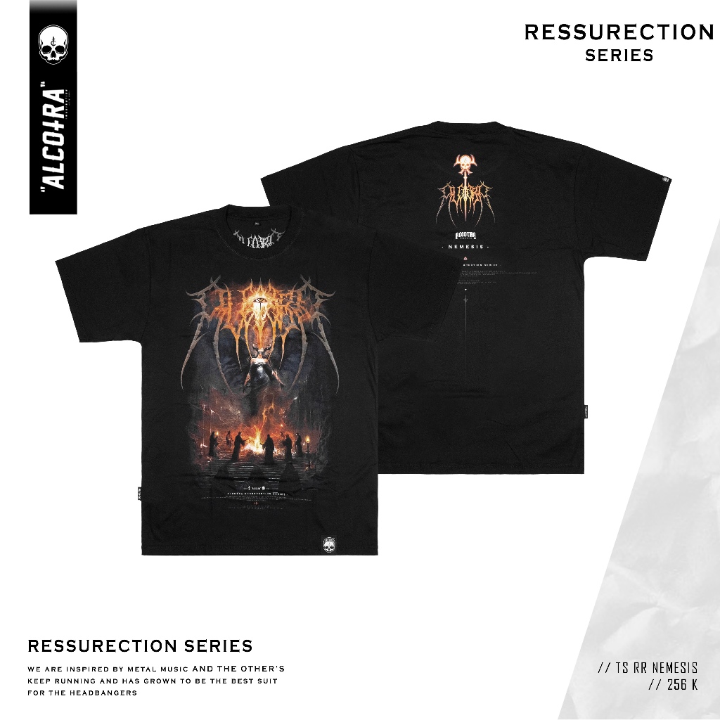 TS RR NEMESIS // TS RESURECTION NEMESIS // เสื้อยืด NEMESIS RESURECTION // เสื้อยืด ALCOTRA