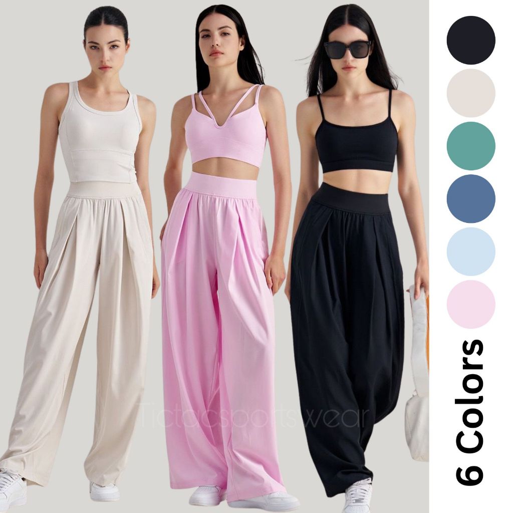 SILVA SPORTS CULOTTE PANTS (S-XL) / SPORTSผู้หญิง CULOTTE LOUNGE WEAR PANTS
