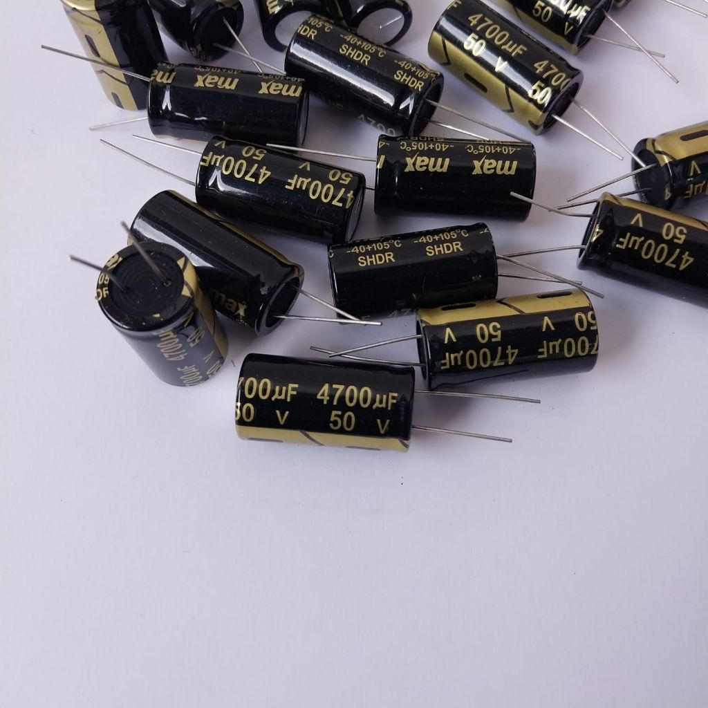 Elco Max 50v 4700uf เนื้อหาเต็ม, Elco Max 4700uf 50v, Elco Max black 4700uf 50v