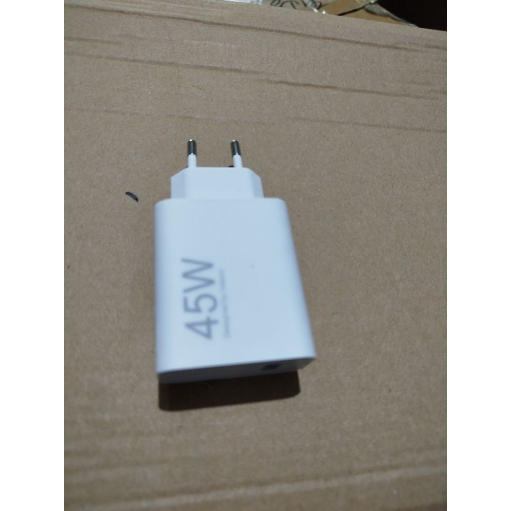 XIAOMI 45W TURBO CHARGE CHARGE CHARGE CHARGER HEAD ADAPTER MI 45W TURBO CHARGER ADAPTER