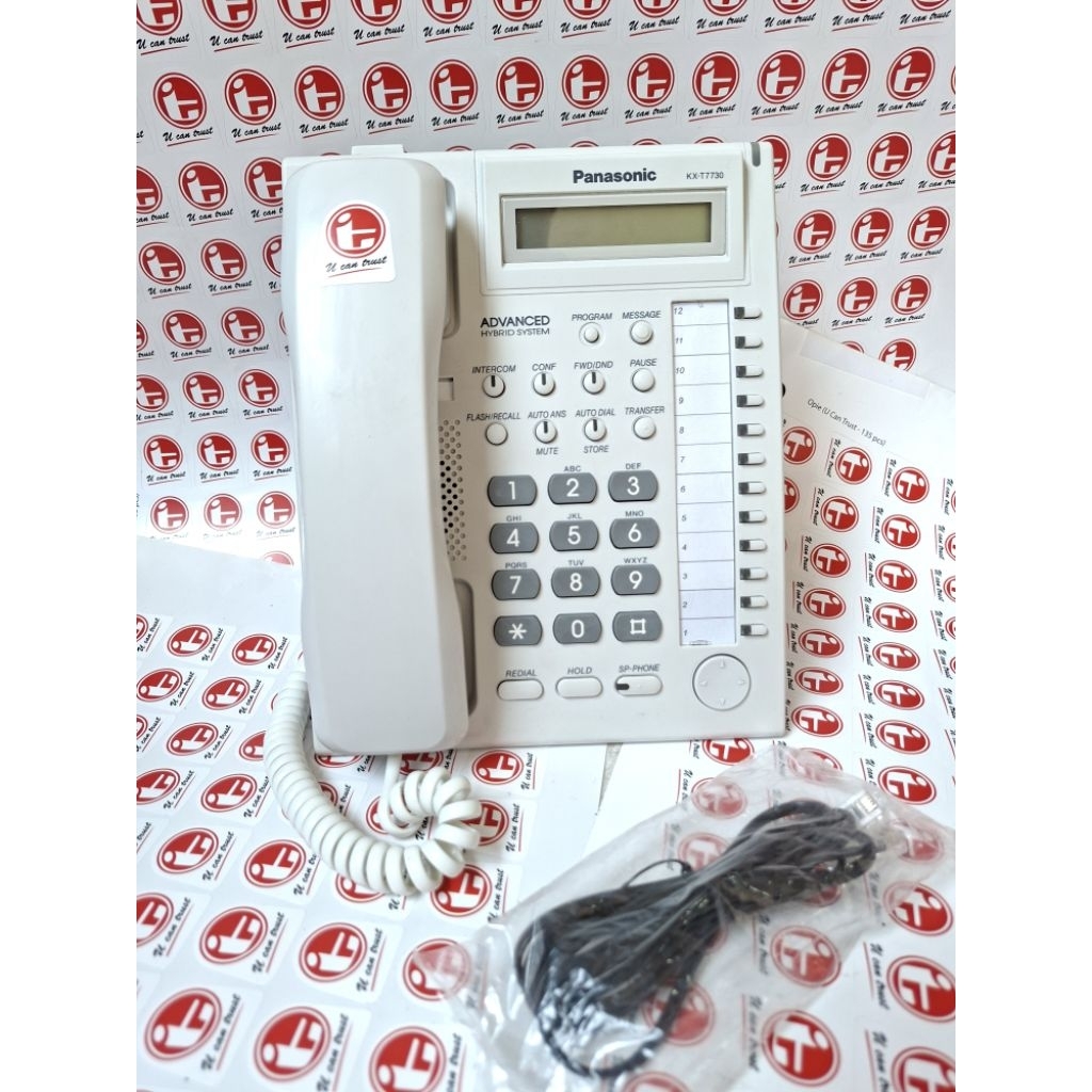 MESIN Special Second Hand KX - T7730 MX Digital Phone สําหรับเครื่องยนต์โดยเฉพาะ