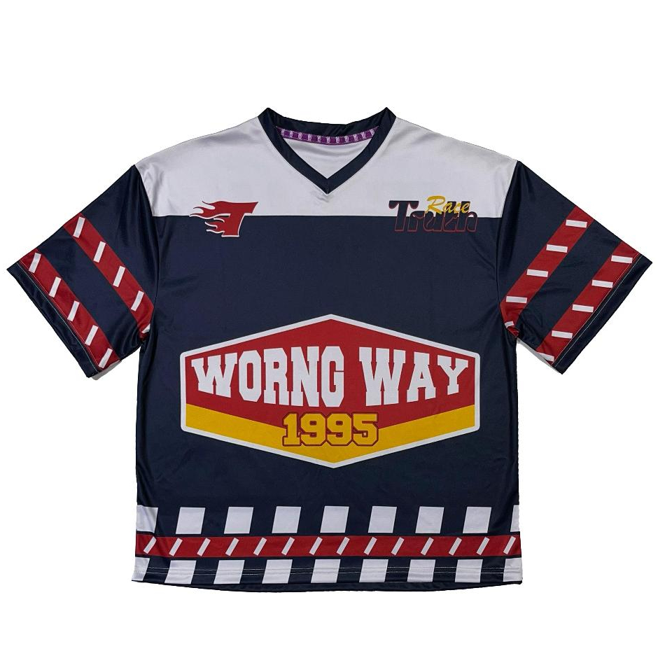 TRUTH - VINTEG JERSEY OVERSIZE DRY FIT WRONG WAY 95 UNISEX BOX FIT