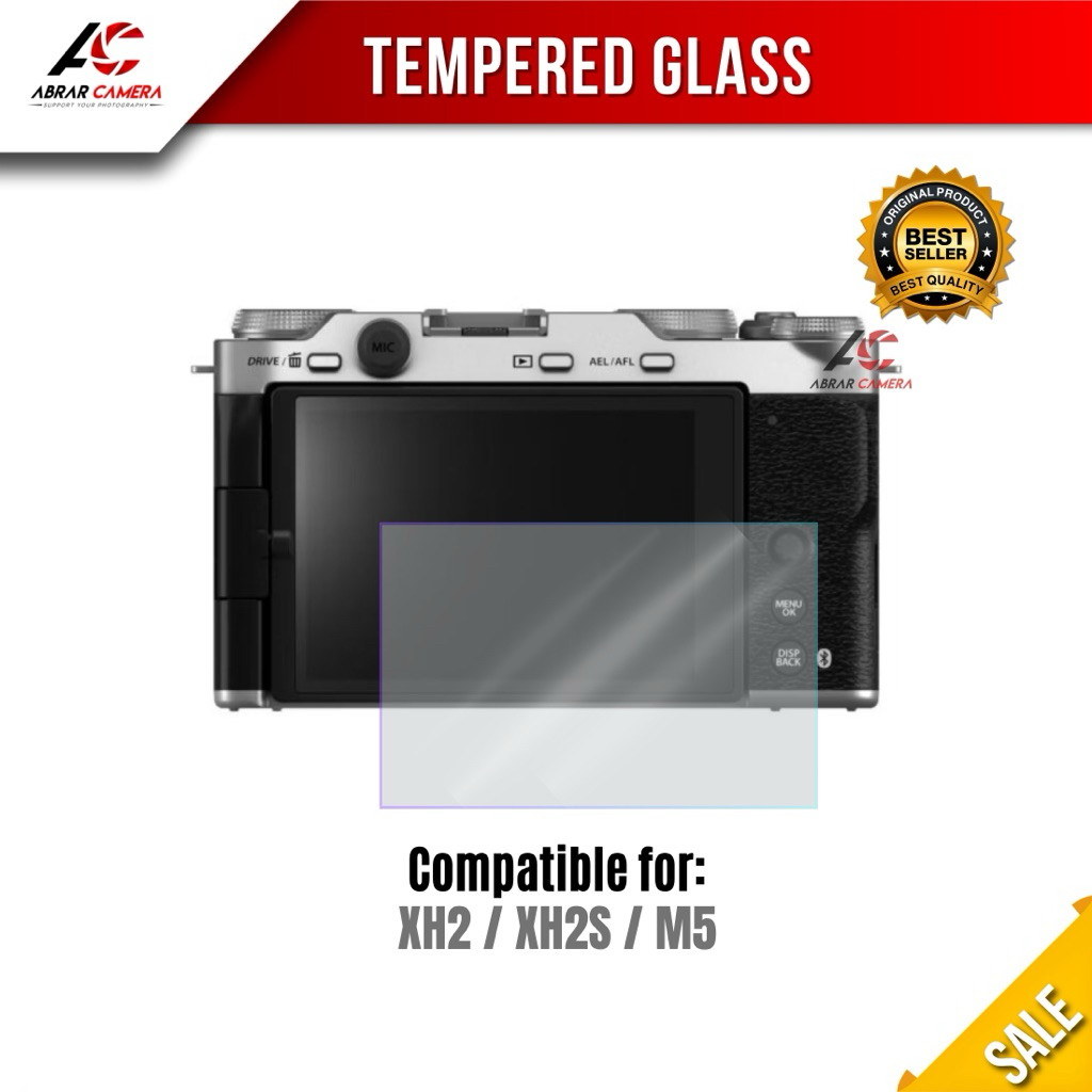LAYAR กระจกเทมเปอร์หน้าจอกล้อง Fujifilm XM5 XH2 XH2S – ตัวป้องกันหน้าจอ