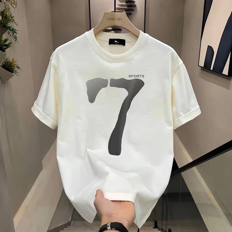 KATUN American Short Sleeve Cotton Men and Women T-Shirt Summer Couple Outfit Top Black